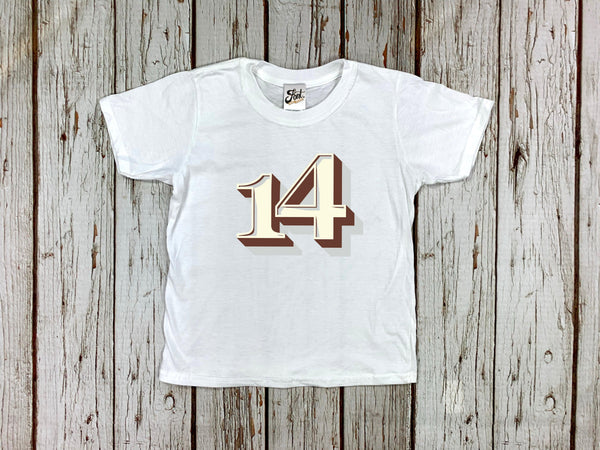 Teenage Birthday Shirt Numbers 10-15 - Stirling Shadow Font Not Found, Font: Stirling Shadow, T-Shirt: Numbers, T-Shirts, Teen Clothes 44ideas.co.uk