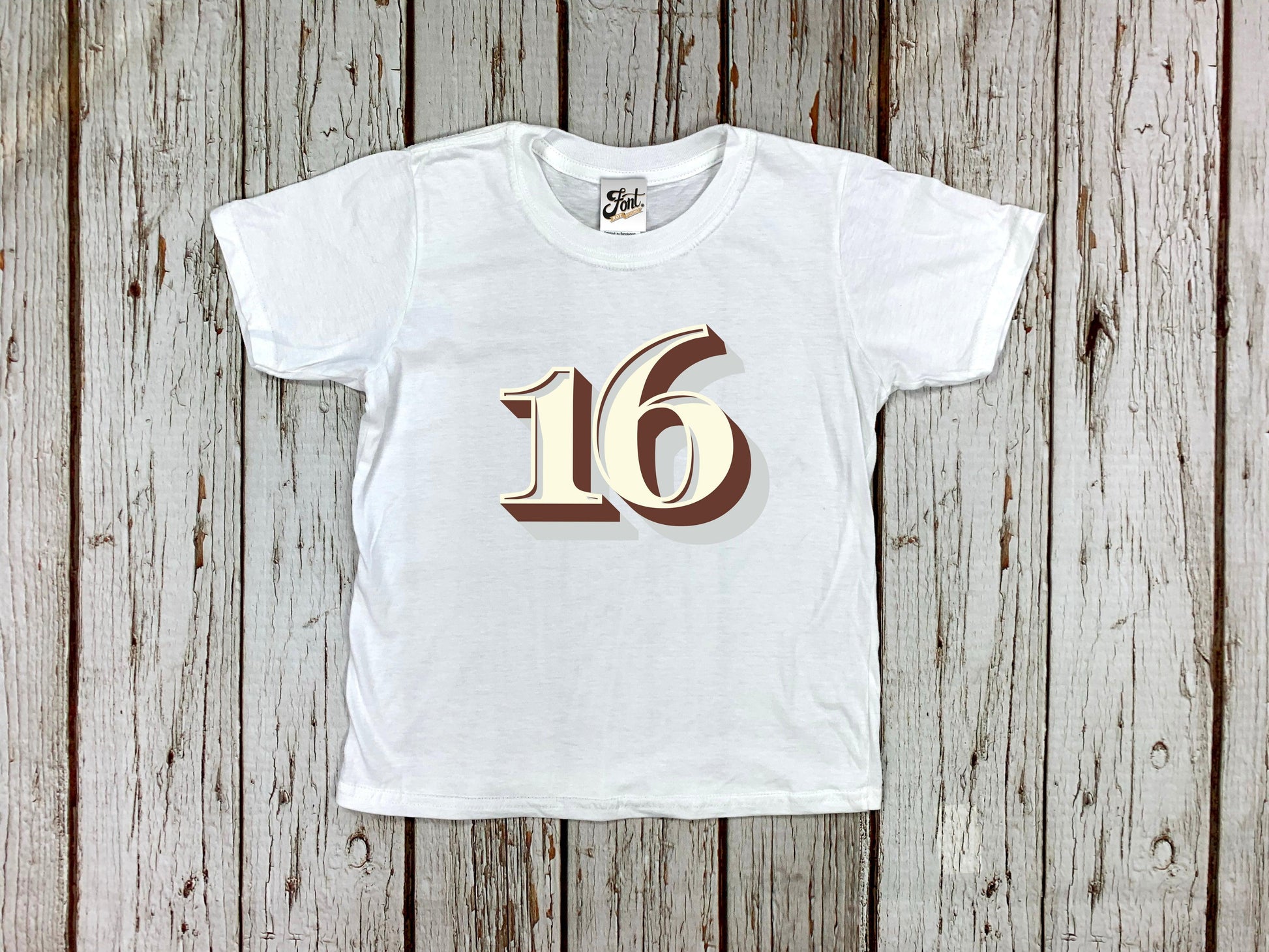 Birthdays 15, 16, 17, 18, 19, 20, 21 Male/Female T-Shirt - Stirling Shadow Font Not Found, Font: Stirling Shadow, Men's Clothes, T-Shirt: Numbers, T-Shirts, Teen Clothes, Womens Clothes 44ideas.co.uk