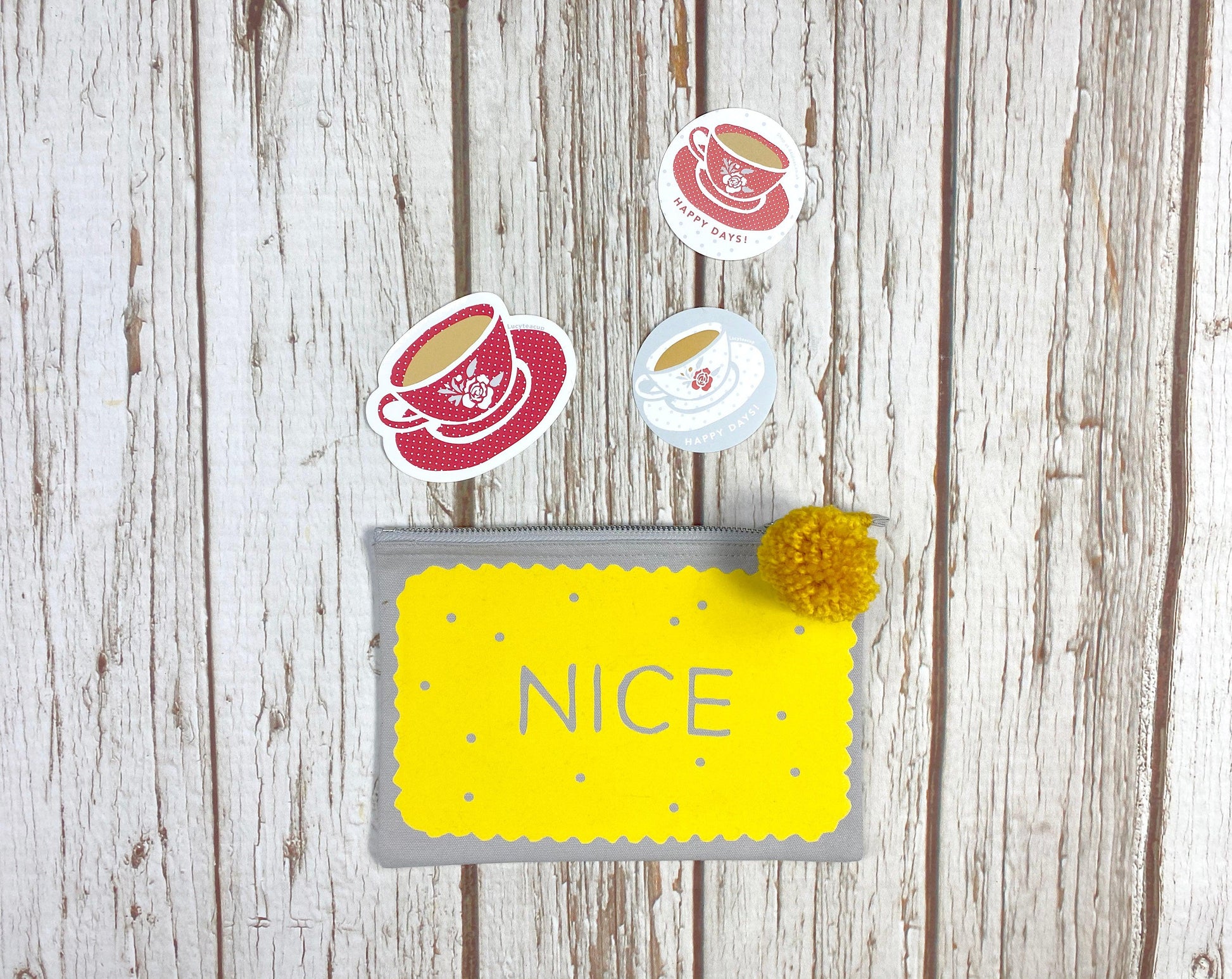 Stickers- Teacup Accessories, Lucy Teacup, Stickers 44ideas.co.uk